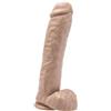 GET REAL - DILDO 28 CM CON PALLE DI PELLE