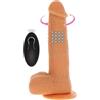 GET REAL - PELLE DILDO VIBRANTE CON PERLINE ROTANTI