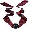 CALEXOTICS - SCANDAL BALL GAG CON FIOCCO NERO/ROSSO