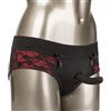 CALEXOTICS - SCANDAL SET DE BRAGUITAS SIN ENTREPIERNAS CON DILDO TALLA S/M