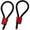 ELECTRASTIM - PRESTIGE ELECTRA LOOPS ANELLI PER IL PENE REGOLABILI ROSSI