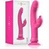 INTENSE HIGH TECH INTENSE - VIBRATORE JULIO RABBIT IN SILICONE ROSA