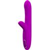 HIGH TECH PRETTY LOVE - ANGELIQUE VIBRATORE MULTIFUNZIONE + STIMOLATORE CLITORIDE VIOLA
