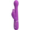 HIGH TECH PRETTY LOVE - DEJON 3 IN 1 MULTIFUNZIONE VIBRATORE CONIGLIO VIOLA