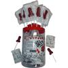 DIABLO PICANTE - 50 LECCA-LECCA A FORMA DI PENE DI CARAMELLE ALLA FRAGOLA E ALLA CILIEGIA 50 UNIT