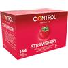 CONTROL CONDOMS CONTROL - PRESERVATIVI ADAPTA ALLA FRAGOLA 144 UNITÀ