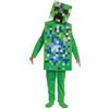 Disguise Minecraft - Costume da Creeper per bambini | Licenza ufficiale Disguise, include tuta Creeper All in One Pixelated e maschera dettagliata del personaggio