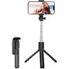Geruwam Treppiede per telefono cellulare - Selfie Stick | Treppiede retrattile per foto, lega di alluminio, telecomando, rotazione a 360°, regolazione telescopica per telefono e telefono cellulare Geruwam