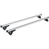 NORDRIVE N15066 Coppia Barre Portatutto in Alluminio Nowa, 127 cm