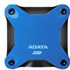 ADATA SD620 2 TB Micro-USB B 3.2 Gen 2 (3.1 Gen 2) Nero, Blu, Disco a stato solido - SD620-2TCBL
