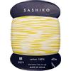 Daruma Yokota Daruma Filato per Sashiko, colori singoli e variegati (limonata, sottile, 40m su cartoncino)