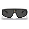 Dolce & Gabbana Occhiali da Sole DG6177 501/87 Nero/Grigio Scuro Unisex 46/146/145