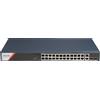 HIKVISION DS-3E1528HP-SI-24P2T2F - Switch Smart Managed Hi-PoE Gigabit 28 Porte, 24 PoE + 2 RJ45 + 2 SFP, 370 W