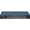 HIKVISION DS-3E1326P-EI - Switch Smart Managed PoE 26 Porte, 24 PoE Fast Ethernet + 2 Uplink Gigabit Combo, Budget 370 W