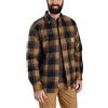 Carhartt Relaxed Fit Heavyweight Flannel Sherpa-Lined Shirt Jac Camicia Button-Down Uomo (Pacco da 1)