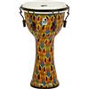 Toca To803256 Sfdmx-10K Djembe Freestyle Mechanically Tuned Kente Cloth 10''