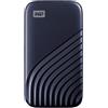 Western Digital WD My Passport Portable SSD 1TB | NVMe, USB-C, velocità di lettura fino a 1050MB/s e velocità di scrittura fino a 1000MB/s. Compatibile con PC, Xbox,