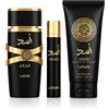 Lattafa Asad set uomo Eau de Parfum 100 ml + Eau de Parfum miniatura 12 ml + Doccia gel 100 ml