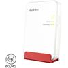 Fritz! Modem router 5g BOX 6860 V2 Mesh Dual Band White e Red 20003183