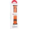 FORCELL CINTURINO FA12 NYLON PER APPLE WATCH 1-2-3-4-5-6-7-8-9-10-11-12 SE ULTRA 1-2-3 42-44-45-49mm ORANGE