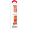 FORCELL CINTURINO FA12 SILICONE PER APPLE WATCH 1-2-3-4-5-6-7-8-9-10-11-12 SE ULTRA 1-2-3 42-44-45-49mm ORANGE
