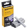 Bostitch Standard Staples,Chisel Point, 1/4, Round Wire, 5000/BX, Sold as 1 Box