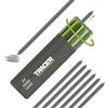 Tracer Mine di ricambio rigide da 5,2 mm, 2H, confezione da 6, ricariche di precisione in grafite, compatibili con matita Tough Pro Series, custodia resistente e anti-scatto