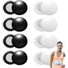 Generico Magneti per cabine di gara - Maratona che corre per bavagie | Anti-slip gara magneti per la corsa per la concorrenza per la concorrenza Cycling Dance Athlete Sports Training, portatili a 8 coppie magn