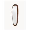 Westwing Collection Specchio da parete con cornice in legno di acacia - Marrone