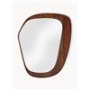 Westwing Collection Specchio da parete con cornice in legno di acacia - Marrone