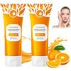 TRMPLX orange exfoliating gel, gentle exfoliating orange,gel idratante per viso e corpo, esfoliante viso naturale all'arancia (2 pezzi) B