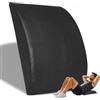 Relaxdays Tappetino per Addominali, 7x30,5x37 cm, PVC, Schiuma, Nero | Cuscino Sit-up, Allenamento Core