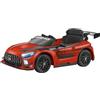 Globo Auto elettrica Mercedes AMG GT3 12V Litio RC (116x66cm) ESPIDKO Rosso 42386