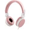Streetz Cuffie STREEZ, microfono, 1 pulsante, 1,5 m, rosa