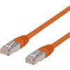 DELTACO F / UTP Cavo patch Cat6, 1,5 m, 250 MHz, Delta, LSZH, arancione