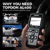 TOPDON ArtiLink400: dispositivo di diagnostica per veicoli compatibile con il protocollo OBD-2, modello AL400