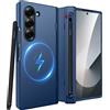 Merkloos Solidchoice - Custodia protettiva robusta con protezione per le cerniere, compatibile con Samsung Galaxy Z Fold 6