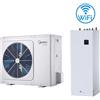 Midea Pompa di calore Midea R32 8kW M-Thermal Arctic Series All In One con accumulo ACS integrato da 190L con unità esterna MHA-V8W/D2N8-B e unità interna HBT-A100/190CD30GN8-B per riscaldamento / raffrescamento e produzione di ACS Classe …