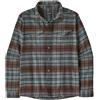 Patagonia Fjord Flannel shirt, Rising storm: blue sage