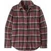 Patagonia Fjord Flannel shirt donna, Cozy cabin: berry fig