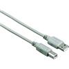 Hama Cavo USB A 2.0/USB B 2.0, 1,5 metri, grigio