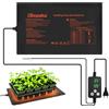 DBREAKS 50W Tappetino Riscaldante per Piante, 59x42CM, Regolabile 1-96H | Tappetino Riscaldante impermeabile per Serra con Termostato, Caldo Cuscinetto di Riscaldamento Idroponico per Piantine