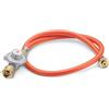 Weber Kit Adattatore per Q100/1000, Go-Anywhere Gas e Performer Deluxe/Consente Il Collegamento a bombole di Gas (GPL) - Argento (8475)