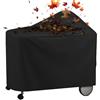 Genérico Waterproof Grill Cover, BBQ Grill Cover, UV Resistant Guard with Adjustable Straps All Weather Protection For Barbecue Outdoor Yard Patio Grilling Oven Outside Garden