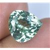 Gemsmyriad Naturale Montana Verde Zaffiro 6.65 KT Certificato Fantastico Loose Gemma