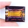 Gemsmyriad Ametrina Naturale 28.45 Ct Certificata AGL Taglio Square Emerald