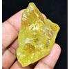 Gemsmyriad 100% Naturale Limone Citrino 236.50 KT Certificato 54 MM FACET Esemplare Grezzo