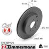 Zimmermann 2x Disco freno ventilazione interna 370.3059.20 ZIMMERMANN per MAZDA CX-7 CX-9