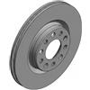 Zimmermann 2x Disco freno ventilazione interna 110.2225.20 ZIMMERMANN per ALFA ROMEO GIULIA