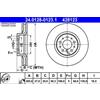 ATE 2x Disco freno ventilato 24.0128-0123.1 ATE per VOLVO S80 I XC70 I Cross Country